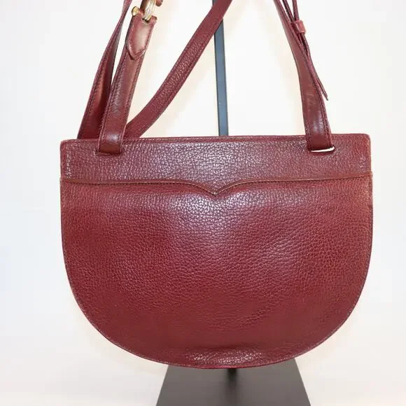Cartier, Must dr Cartier, Burgundy Crossbody Bag w/Authenticity Cert -Vintage - Picture 2 of 13
